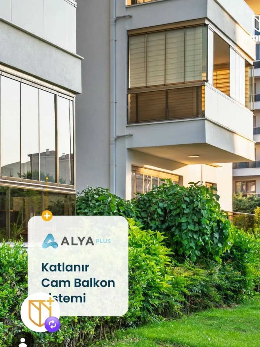 Winnice Alya katlanır cam balkon (üretici görseli)