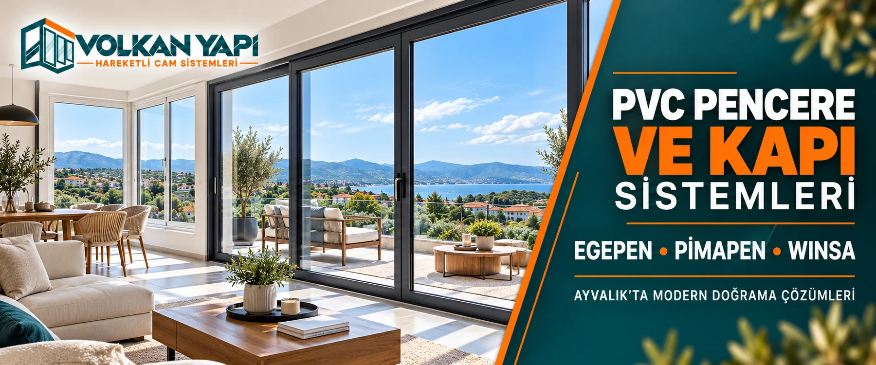 PVC pencere ve kapı sistemleri — Egepen, Pimapen, Winsa