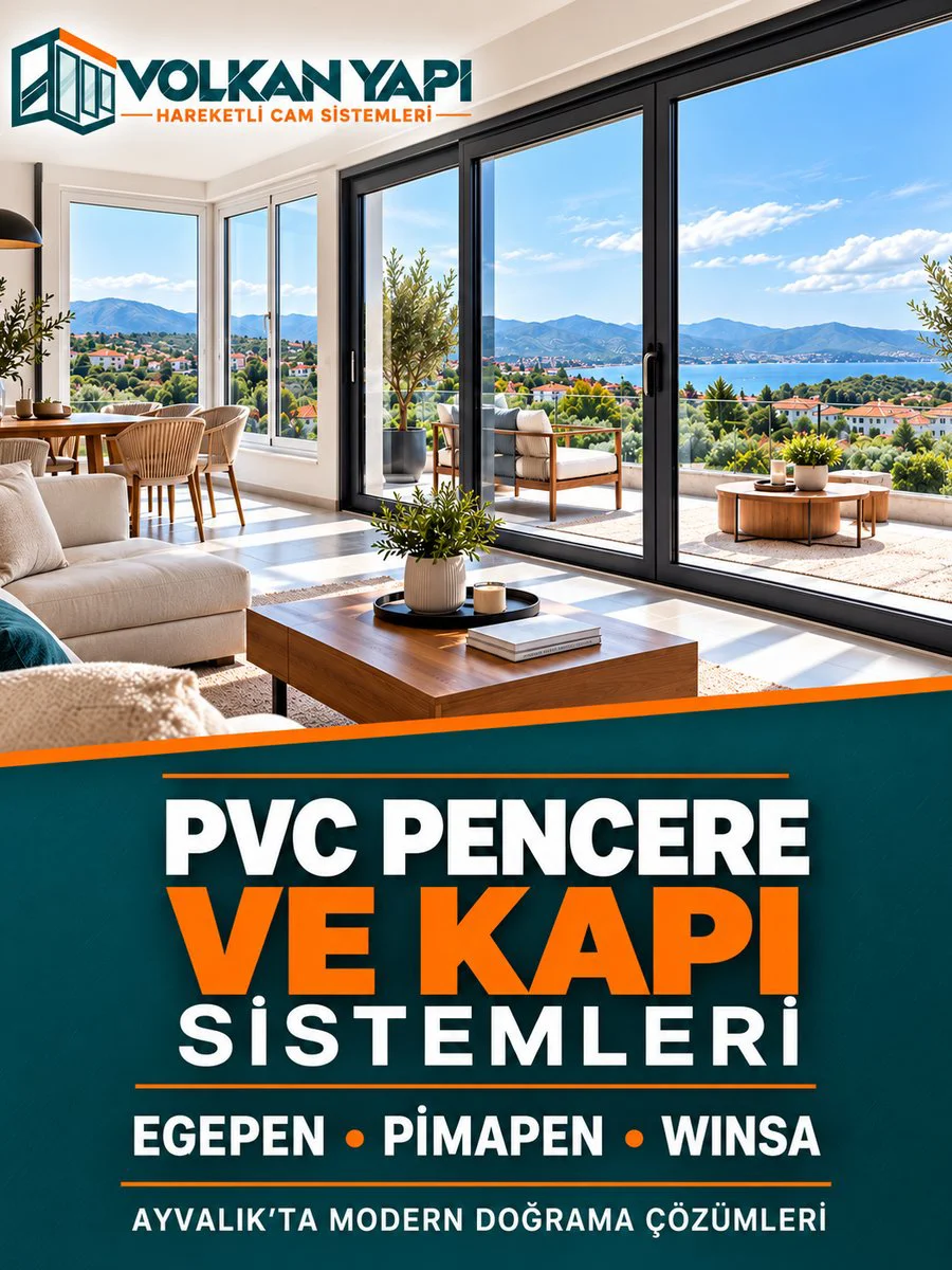 PVC pencere ve kapı sistemleri tanıtım görseli